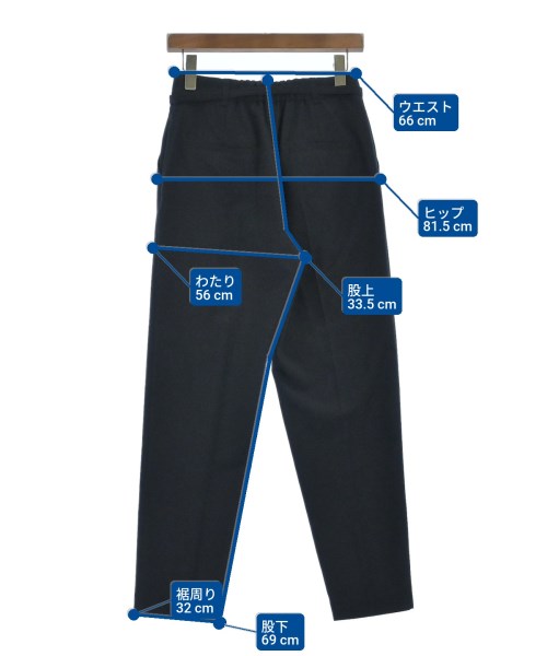 nano UNIVERSE（ナノユニバース）スラックス 紺 サイズ:M レディース/2200661556030