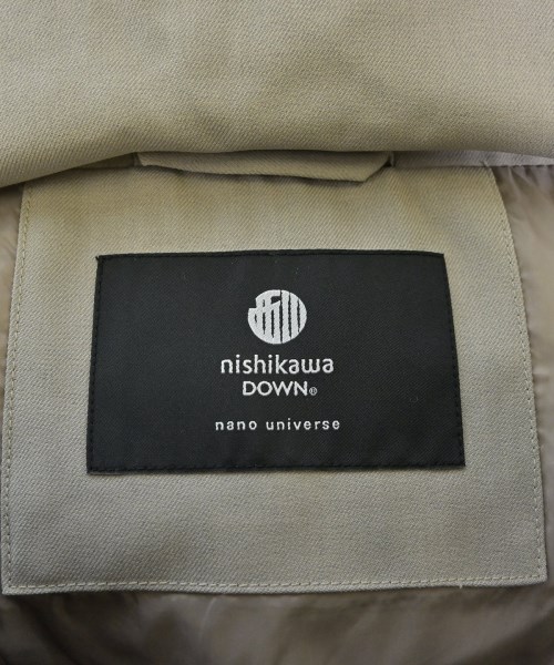 nano UNIVERSE（ナノユニバース）ダウンジャケット/ダウンベスト ベージュ サイズ:L レディース/2200662467021