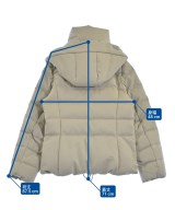 nano UNIVERSE（ナノユニバース）ダウンジャケット/ダウンベスト ベージュ サイズ:L レディース/2200662467021