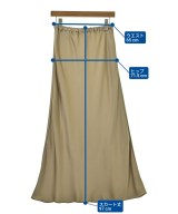 nano UNIVERSE（ナノユニバース）ロング・マキシ丈スカート ベージュ サイズ:F レディース/2200660801032