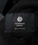 nano UNIVERSE（ナノユニバース）ダウンコート 黒 サイズ:S レディース/2200664090012