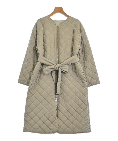 nano UNIVERSE(ナノユニバース)ダウンコート ベージュ サイズ:36(S位)/2200666630056