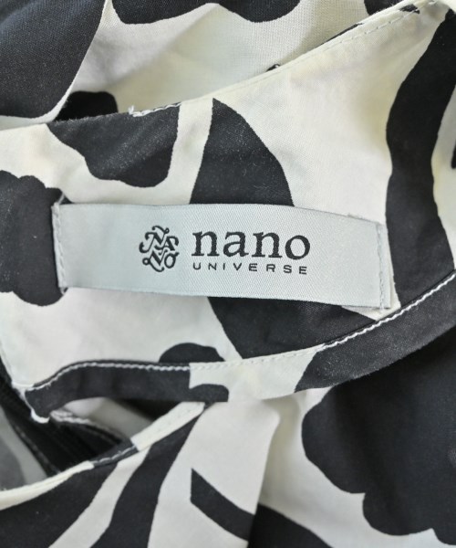 nano UNIVERSE（ナノユニバース）ワンピース 白 サイズ:38(M位) レディース/2200664486037