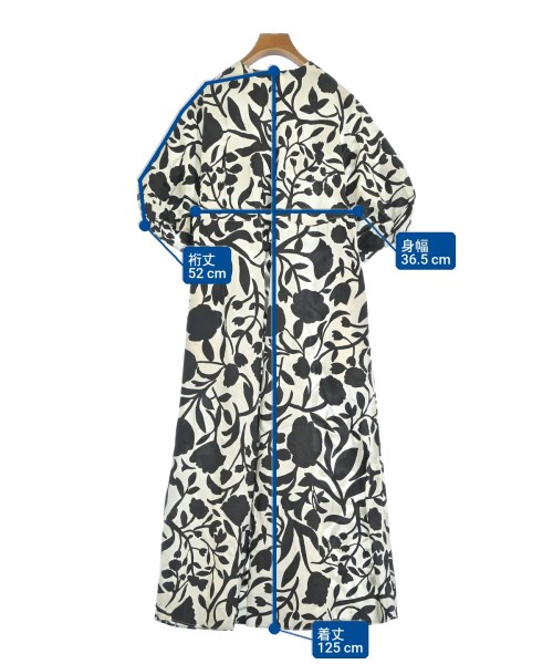 nano UNIVERSE（ナノユニバース）ワンピース 白 サイズ:38(M位) レディース/2200664486037