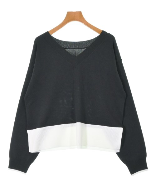 nano UNIVERSE(ナノユニバース)ニット・セーター 黒 サイズ:F/2200663681051