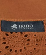 nano UNIVERSE（ナノユニバース）ブラウス オレンジ サイズ:F レディース/2200666865076