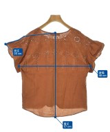 nano UNIVERSE（ナノユニバース）ブラウス オレンジ サイズ:F レディース/2200666865076