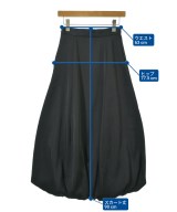 nano UNIVERSE（ナノユニバース）ロング・マキシ丈スカート 黒 サイズ:S レディース/2200663358175