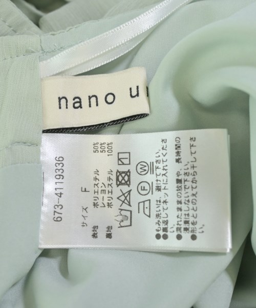 nano UNIVERSE（ナノユニバース）ワンピース 緑 サイズ:F レディース/2200666520203