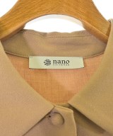 nano UNIVERSE（ナノユニバース）シャツワンピース ベージュ サイズ:38(M位) レディース/2200666854018