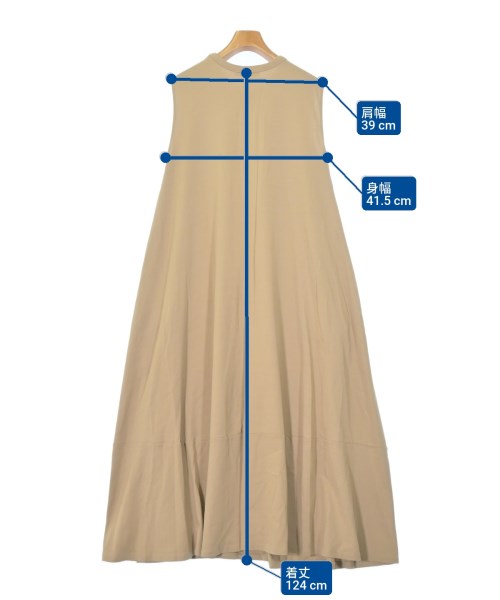 nano UNIVERSE（ナノユニバース）ワンピース ベージュ サイズ:38(M位) レディース/2200666854087