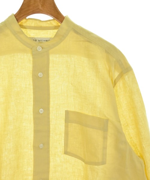 nano UNIVERSE（ナノユニバース）カジュアルシャツ 黄 サイズ:S レディース/2200669613025