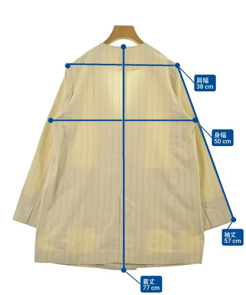 nano UNIVERSE（ナノユニバース）ジャケット ベージュ サイズ:38(M位) レディース/2200668375184