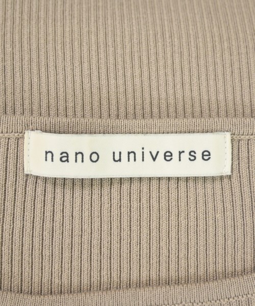 nano UNIVERSE（ナノユニバース）ニット・セーター ベージュ サイズ:S レディース/2200670465033