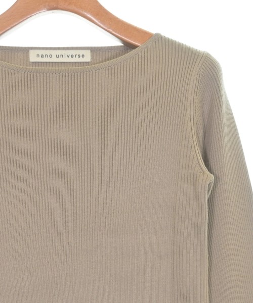 nano UNIVERSE（ナノユニバース）ニット・セーター ベージュ サイズ:S レディース/2200670465033