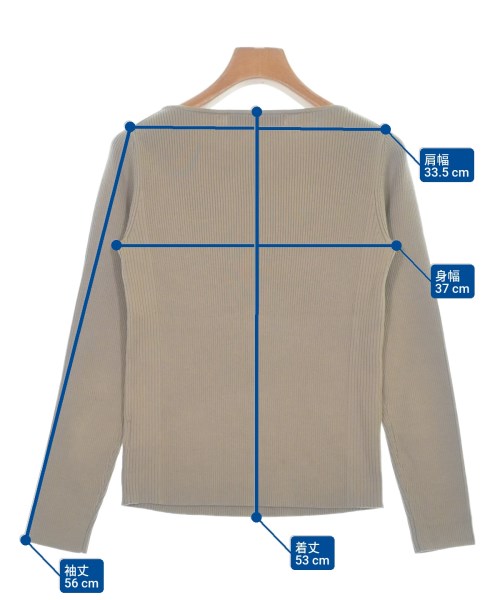 nano UNIVERSE（ナノユニバース）ニット・セーター ベージュ サイズ:S レディース/2200670465033