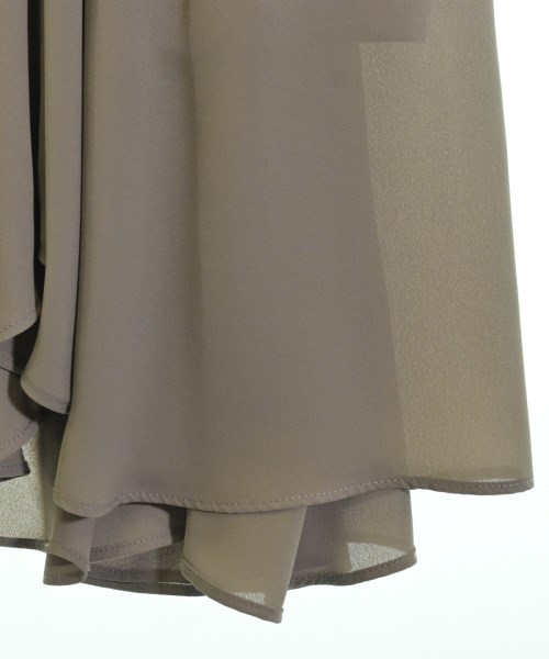 nano UNIVERSE（ナノユニバース）ロング・マキシ丈スカート グレー サイズ:38(M位) レディース/2200668294010