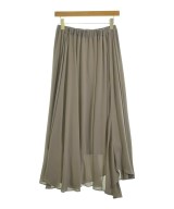 nano UNIVERSE（ナノユニバース）ロング・マキシ丈スカート グレー サイズ:38(M位) レディース/2200668294010