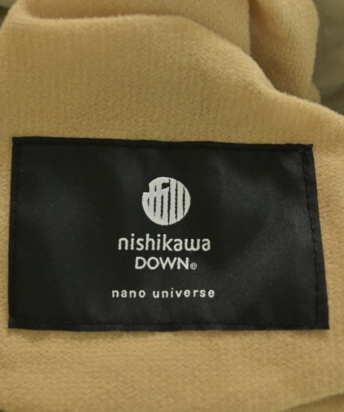 nano UNIVERSE（ナノユニバース）ダウンコート ベージュ サイズ:S レディース/2200668582018