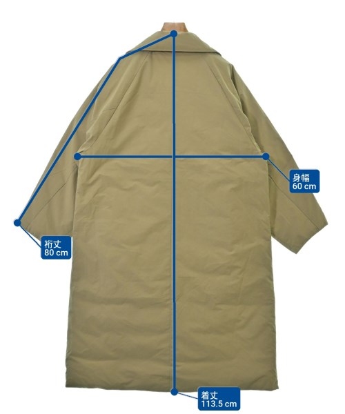 nano UNIVERSE（ナノユニバース）ダウンコート ベージュ サイズ:S レディース/2200668582018