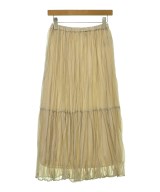 nano UNIVERSE（ナノユニバース）ロング・マキシ丈スカート ベージュ サイズ:36(S位) レディース/2200671615086