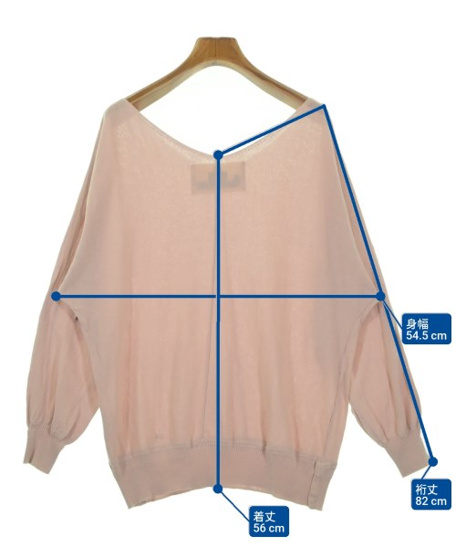 nano UNIVERSE（ナノユニバース）ニット・セーター ピンク サイズ:38(M位) レディース/2200671615246