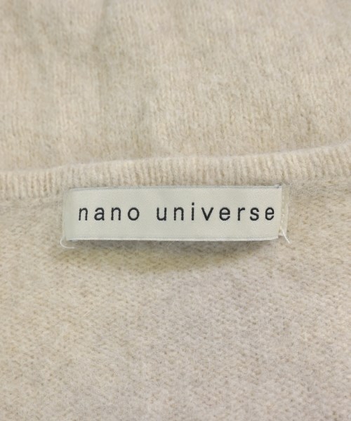 nano UNIVERSE（ナノユニバース）ニット・セーター ベージュ サイズ:F レディース/2200722462041