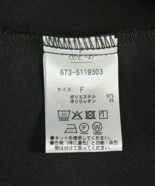 nano UNIVERSE（ナノユニバース）ワンピース 黒 サイズ:F レディース/2200725222048