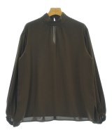 nano UNIVERSE（ナノユニバース）ブラウス 茶 サイズ:36(S位) レディース/2200725222079