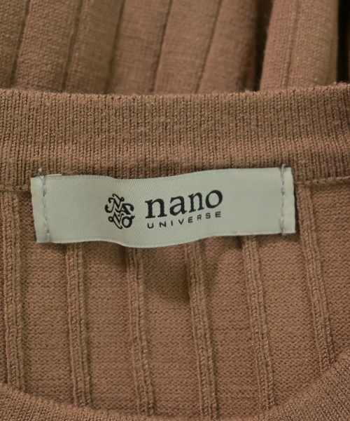 nano UNIVERSE（ナノユニバース）ニット・セーター 茶 サイズ:38(M位) レディース/2200730642060