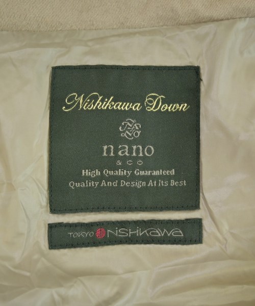 nano UNIVERSE（ナノユニバース）ダウンコート ベージュ サイズ:36(S位) レディース/2200730754046