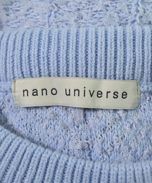 nano UNIVERSE（ナノユニバース）ニット・セーター 青 サイズ:F レディース/2200717865215