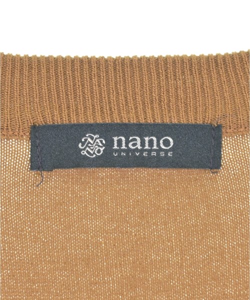 nano UNIVERSE（ナノユニバース）ニット・セーター 茶 サイズ:F レディース/2200726656064