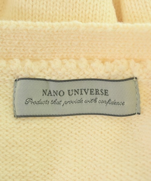 nano UNIVERSE（ナノユニバース）カーディガン 白 サイズ:F レディース/2200725974015