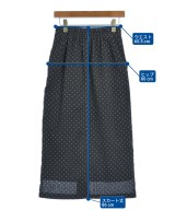 nano UNIVERSE（ナノユニバース）ロング・マキシ丈スカート 黒 サイズ:F レディース/2200726620126