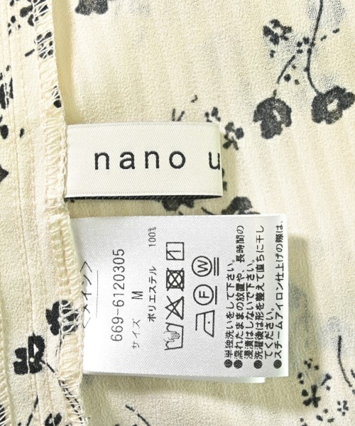 nano UNIVERSE（ナノユニバース）ブラウス ベージュ サイズ:M レディース/2200730893196