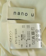 nano UNIVERSE（ナノユニバース）ワンピース 白 サイズ:F レディース/2200735179035