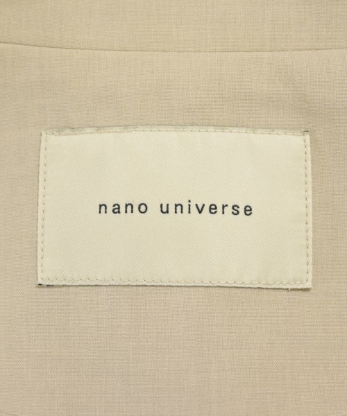nano UNIVERSE（ナノユニバース）テーラードジャケット ベージュ サイズ:S レディース/2200727739018