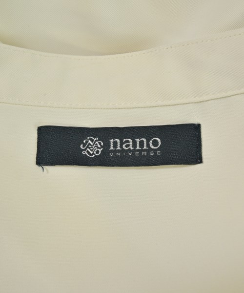 nano UNIVERSE（ナノユニバース）ブラウス 白 サイズ:F レディース/2200730855095