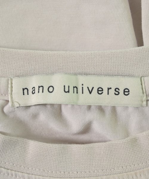 nano UNIVERSE（ナノユニバース）Tシャツ・カットソー ベージュ サイズ:F レディース/2200734118165