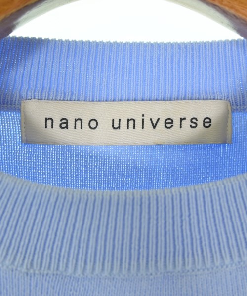 nano UNIVERSE（ナノユニバース）ニット・セーター 青 サイズ:F レディース/2200718533021