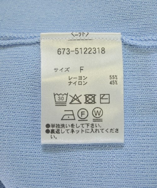 nano UNIVERSE（ナノユニバース）ニット・セーター 青 サイズ:F レディース/2200718533021