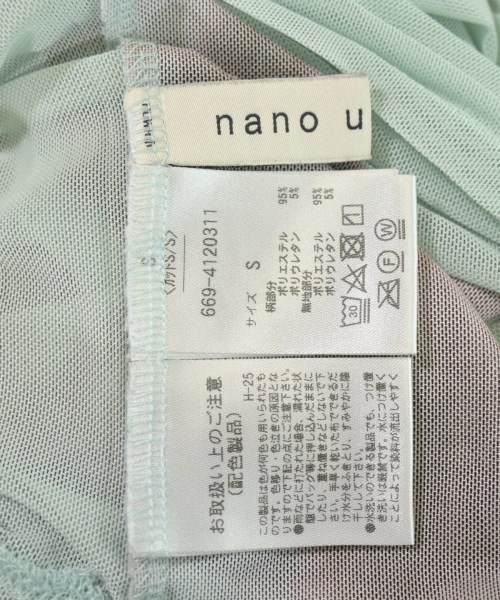 nano UNIVERSE（ナノユニバース）Tシャツ・カットソー 緑 サイズ:S レディース/2200721673035