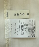 nano UNIVERSE（ナノユニバース）ブラウス 白 サイズ:F レディース/2200721662022