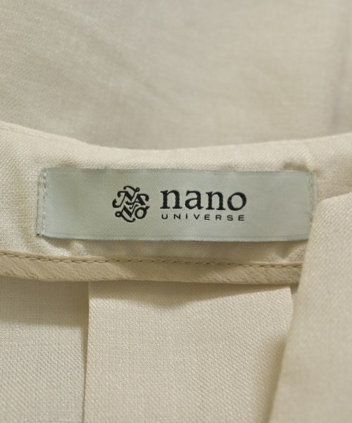 nano UNIVERSE（ナノユニバース）ブラウス ベージュ サイズ:38(M位) レディース/2200717581139