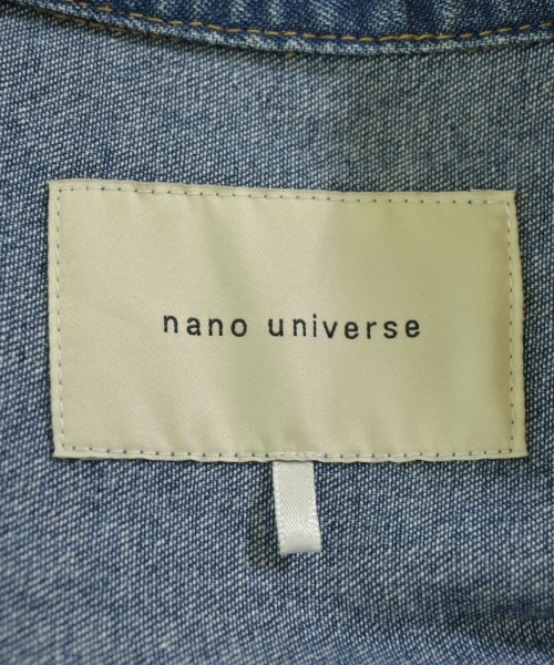 nano UNIVERSE（ナノユニバース）カジュアルシャツ 紺 サイズ:F レディース/2200722478325