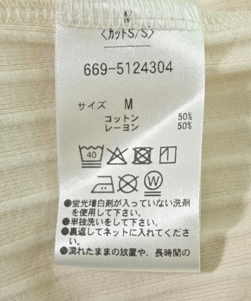 nano UNIVERSE（ナノユニバース）Tシャツ・カットソー 白 サイズ:M レディース/2200719036019