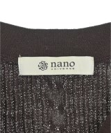 nano UNIVERSE（ナノユニバース）カーディガン 茶 サイズ:36(S位) レディース/2200724115013