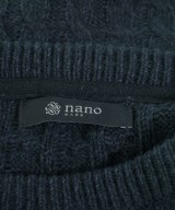 nano UNIVERSE（ナノユニバース）ニット・セーター 紺 サイズ:M レディース/2200726712234