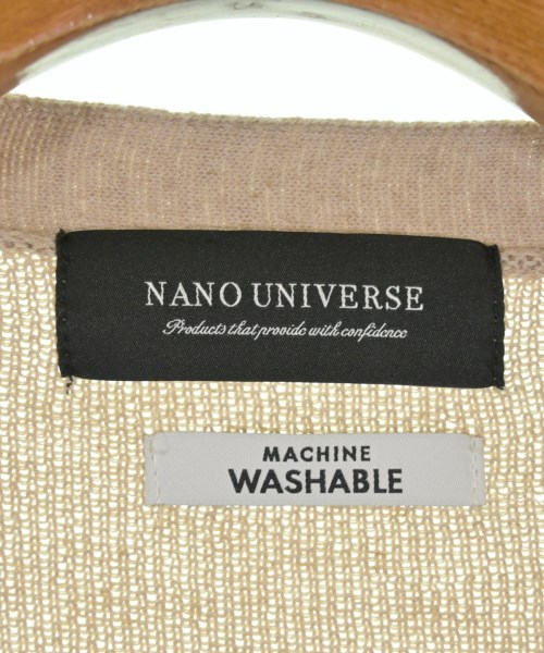 nano UNIVERSE（ナノユニバース）カーディガン ベージュ サイズ:M レディース/2200722470107
